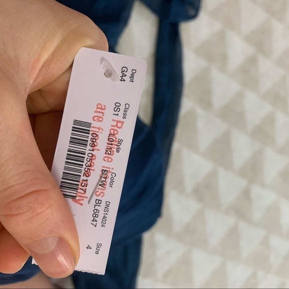 J crew l0112 point sir faux wrap dress lurex - Picture 7 of 7